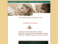 Tablet Screenshot of abenteuer-ferienlager.de